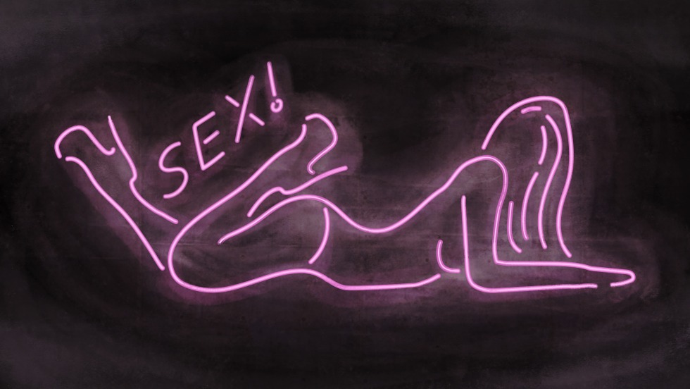 Vagina Neon Cartography