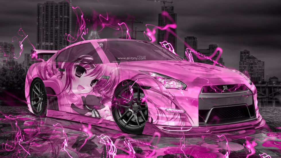 Nissan GTR 35 Anime