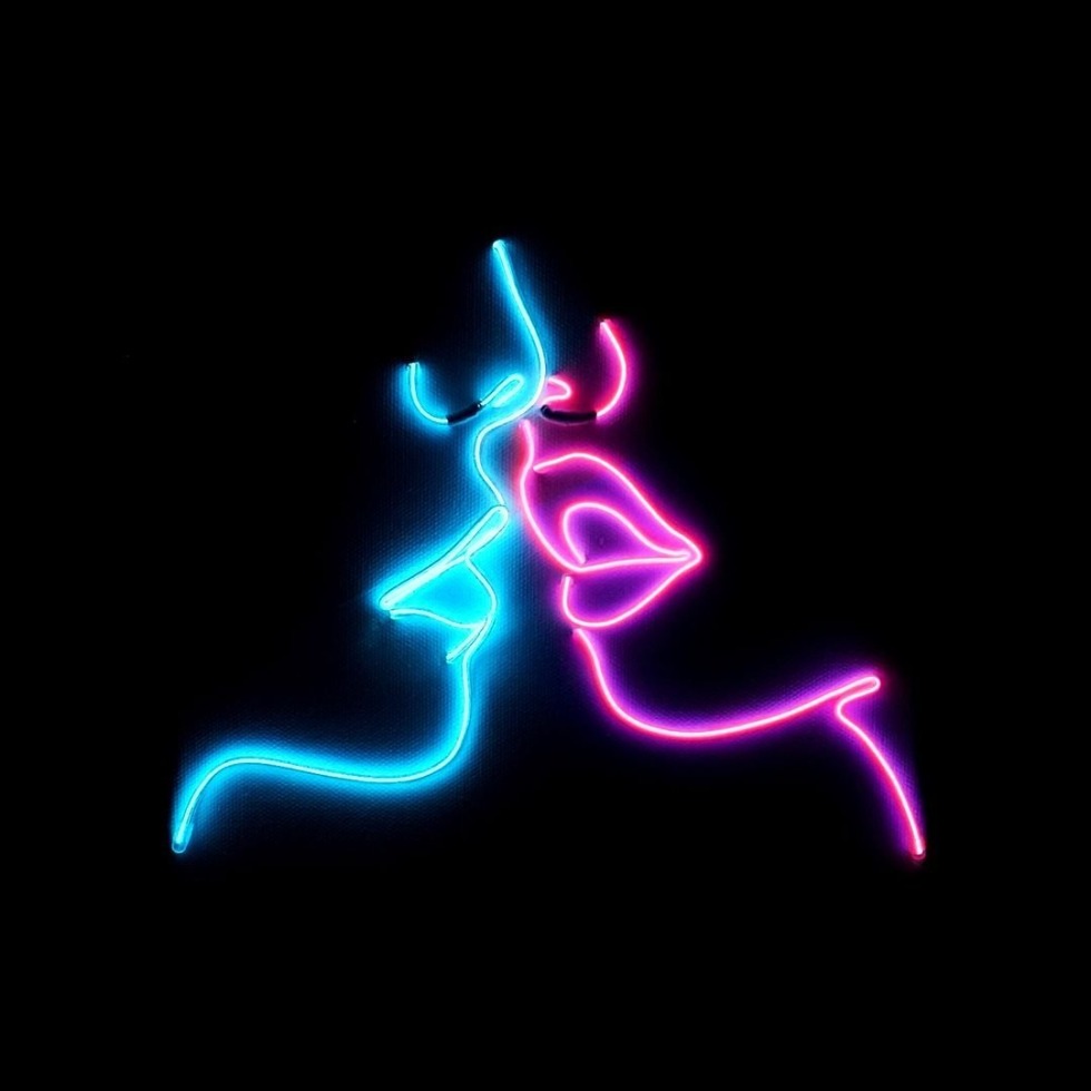 Neon drawings