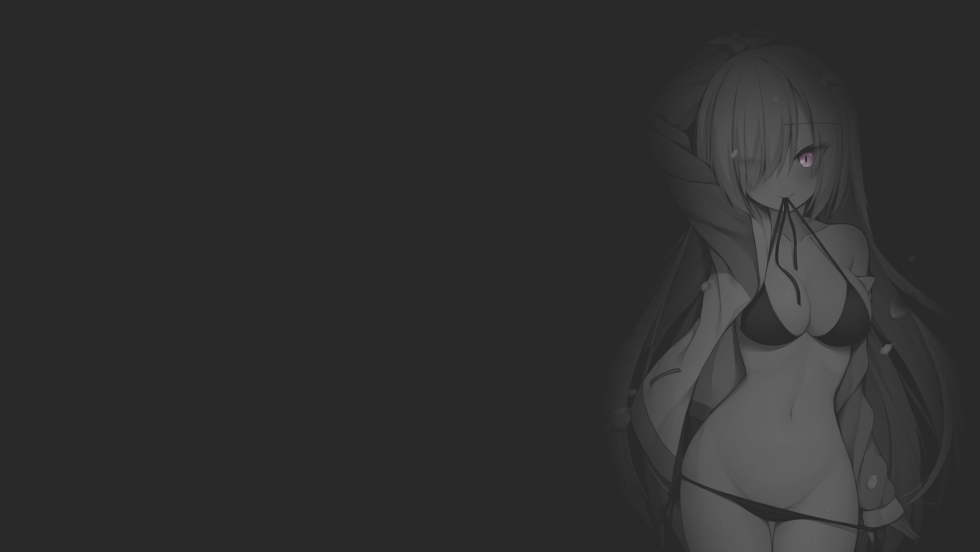 Tyanka on a black background