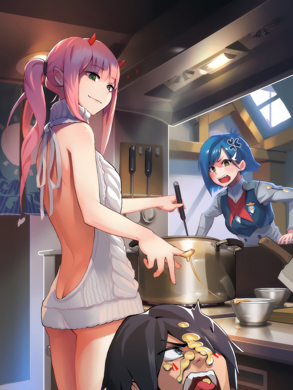Darling in the Franxx Ichigo and Hiro