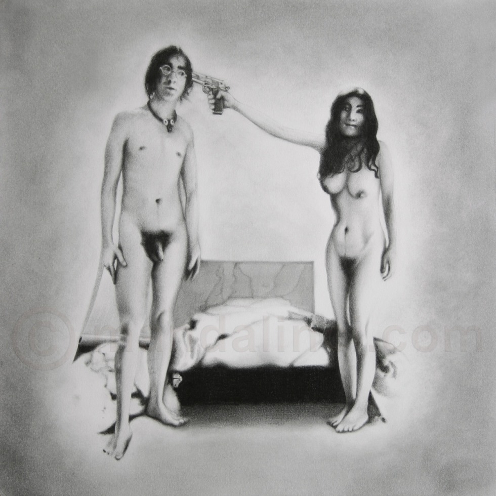 Yoko it and John Lennon Naked