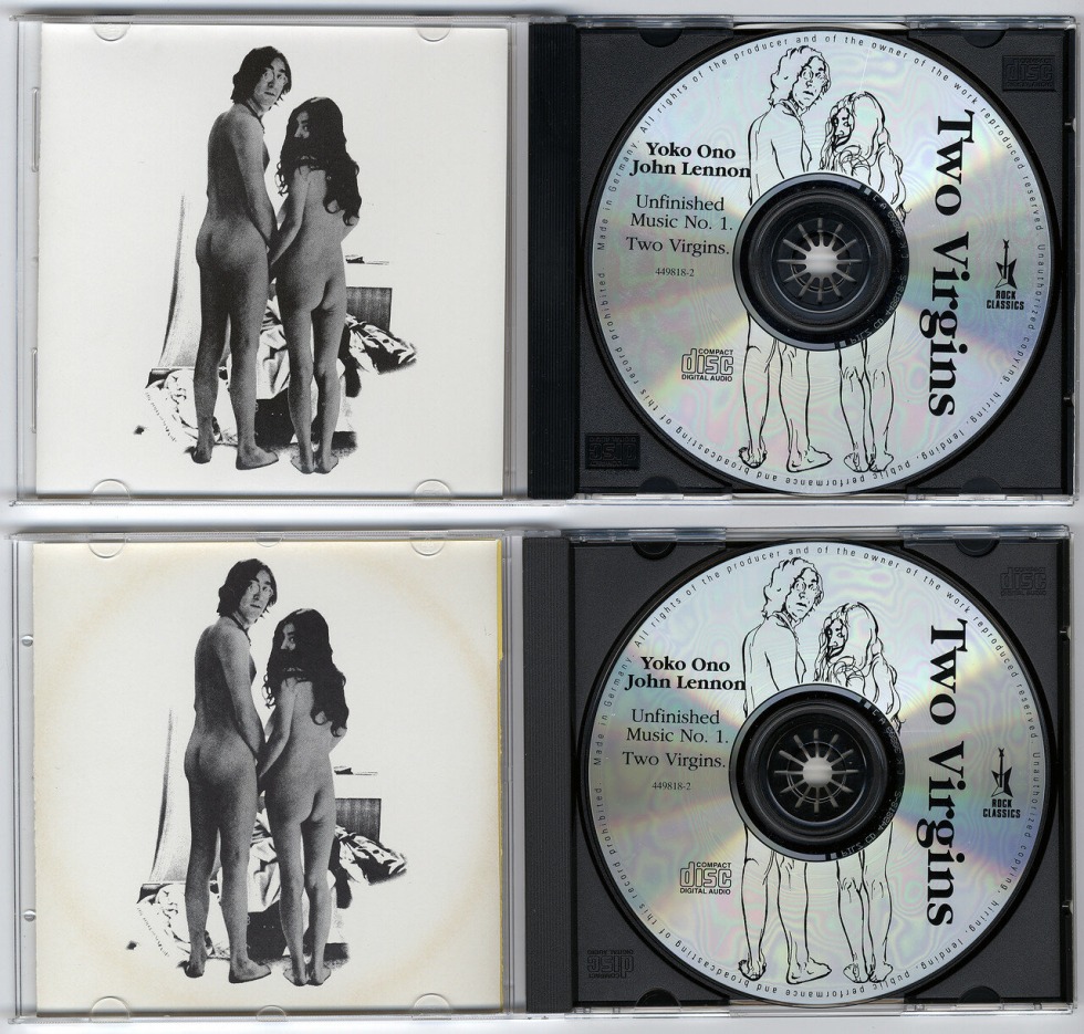 John Lennon and Yoko it