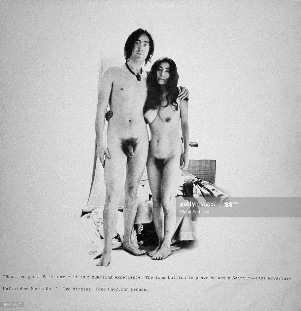 Yoko it is young naked