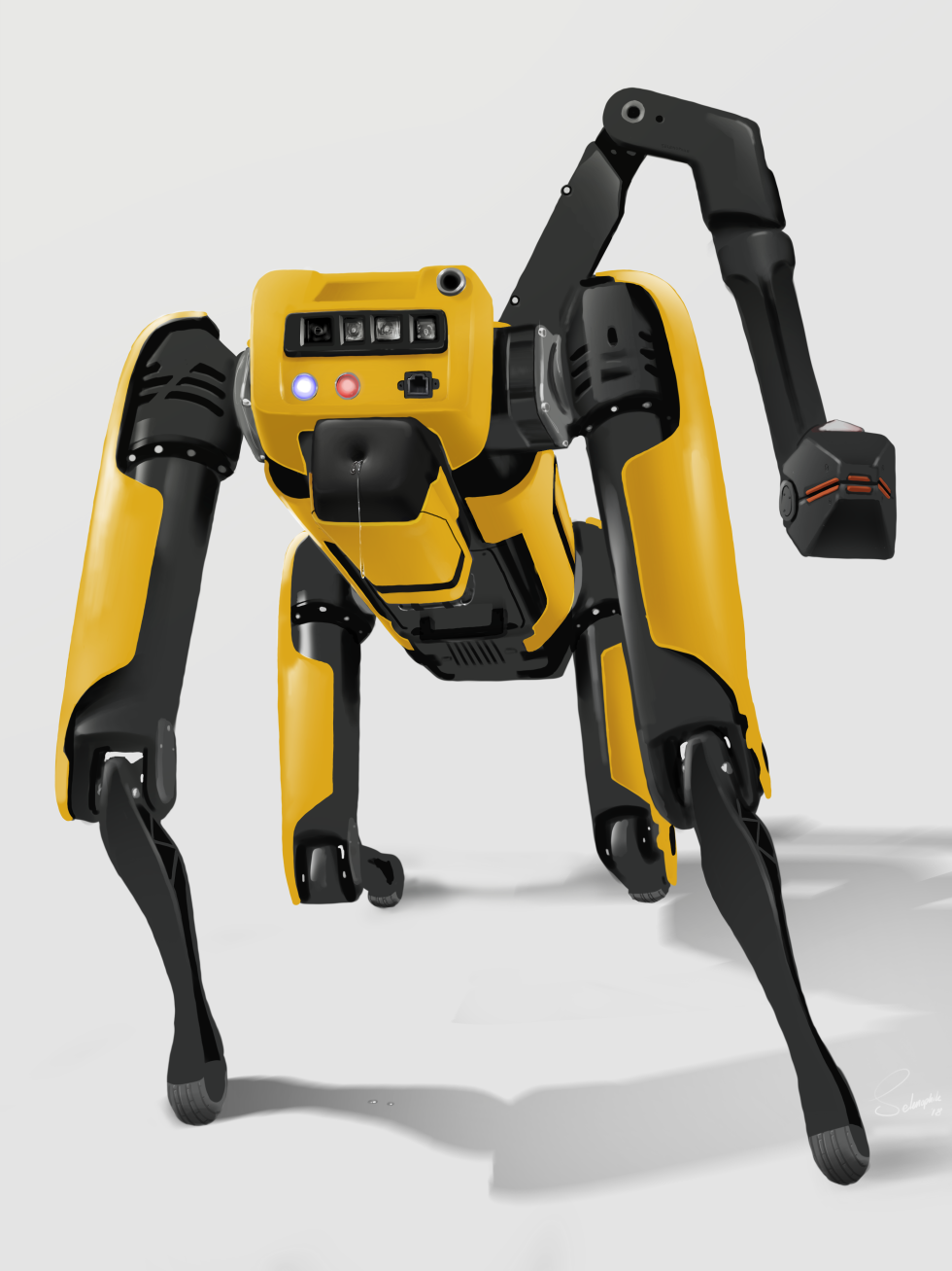 Spot mini boston dynamics