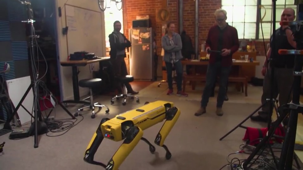 Robot giraffe Spotmini