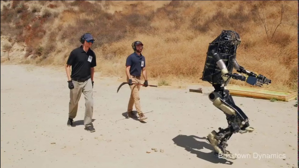 Boston Dynamics Building Building Dog