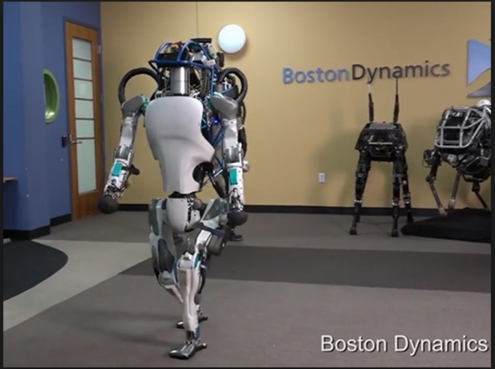 Boston Dynamix Robot Dance