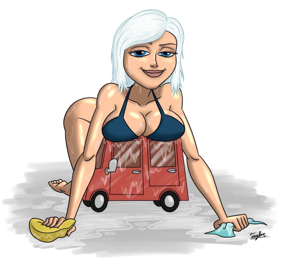 Women in Hentai cartoons