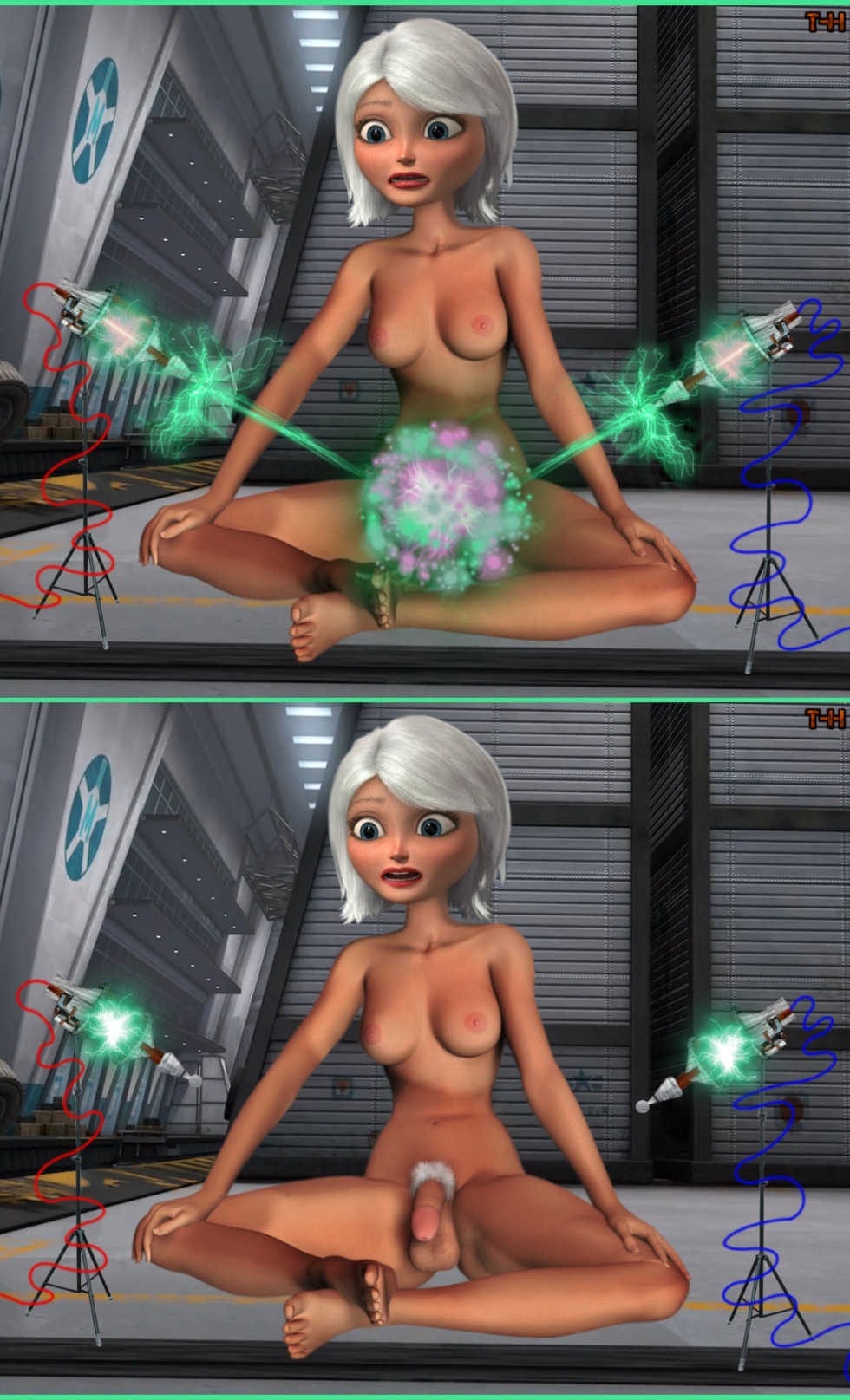 Monsters against aliens Susan Hentai