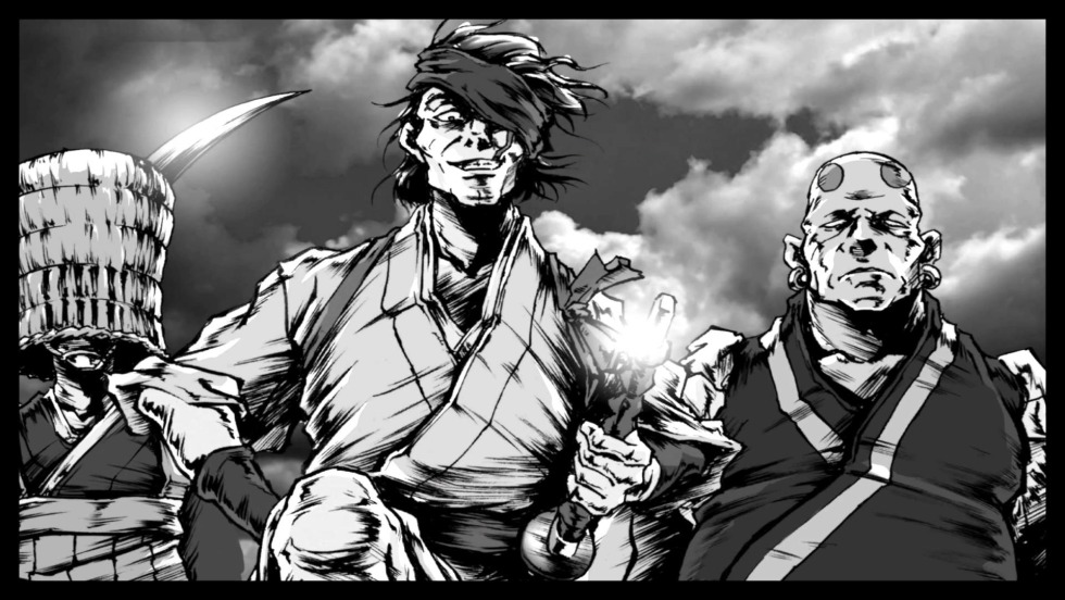 Kuga Tsokas with Katana