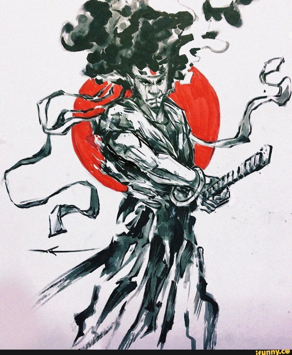 Anime Afrosamurai Kiss