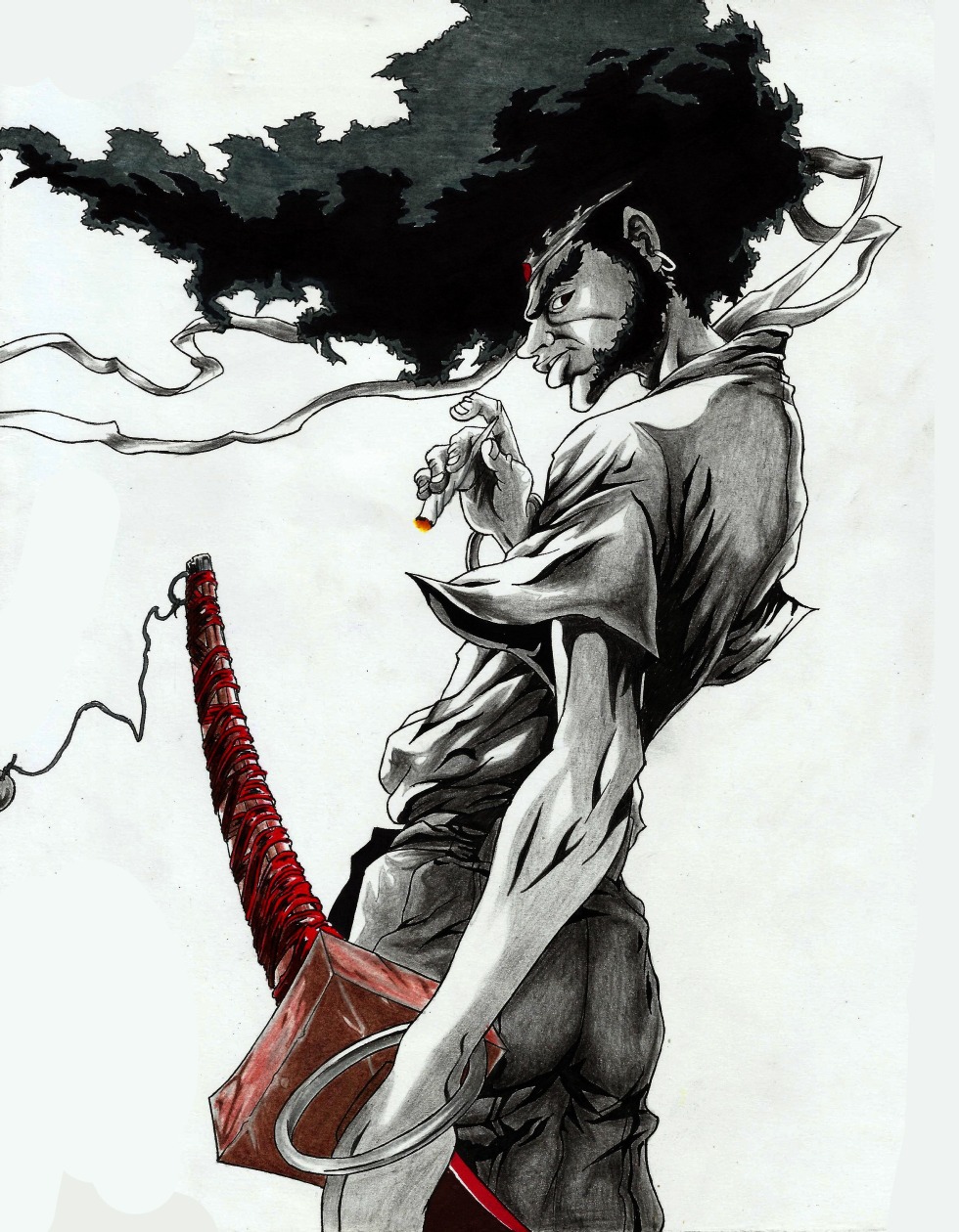 Afrosamurai: Resurrection Cartoon 2009