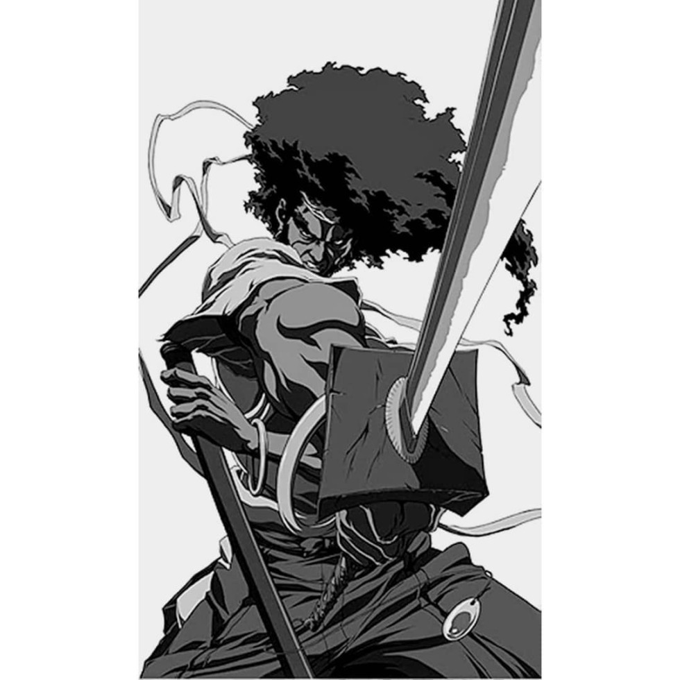Anime Afrosamurai Kiss