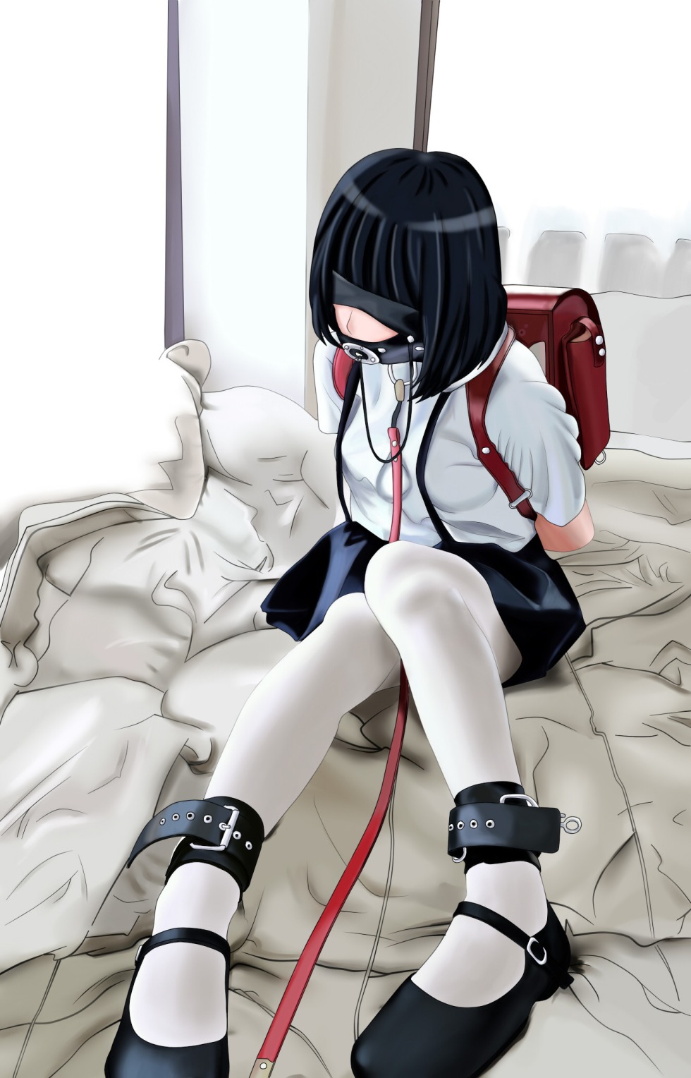 Erotic bondage cosplay