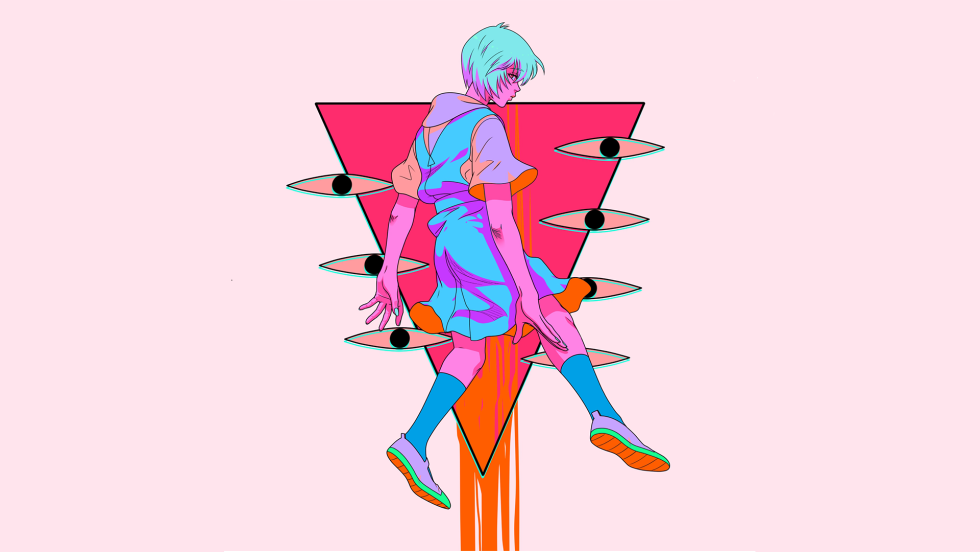 Rei Evangelion aesthetics