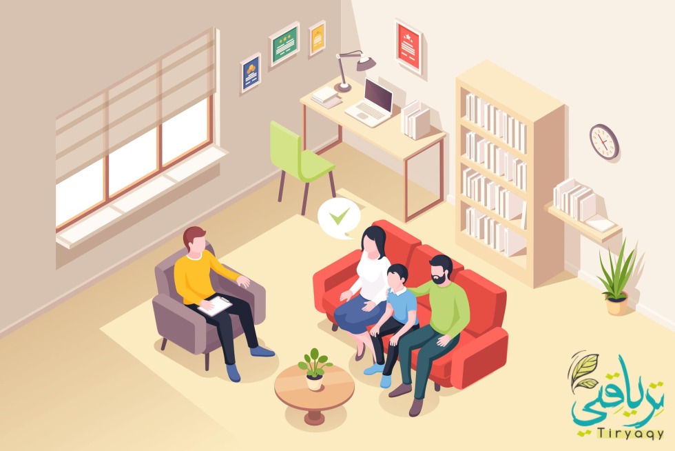 Psychologist Illustration of a woman