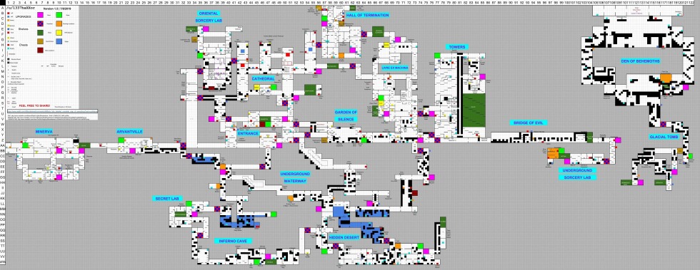 Suffixes of the verbs table