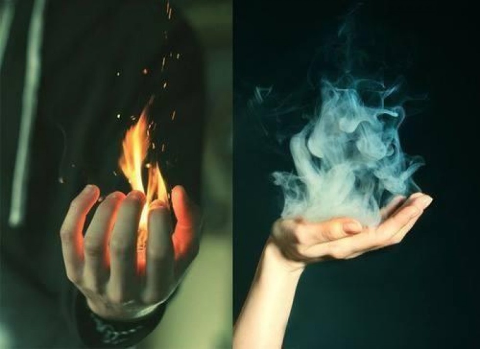 Smart phrases on a black background