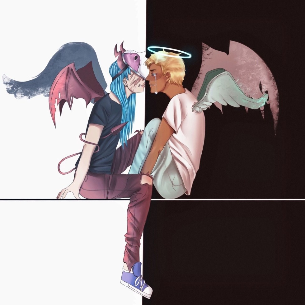 Rhythmic gymnastics on a white background