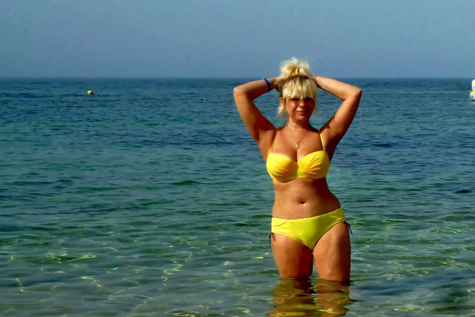 Women 40 years old in swimsuits Private