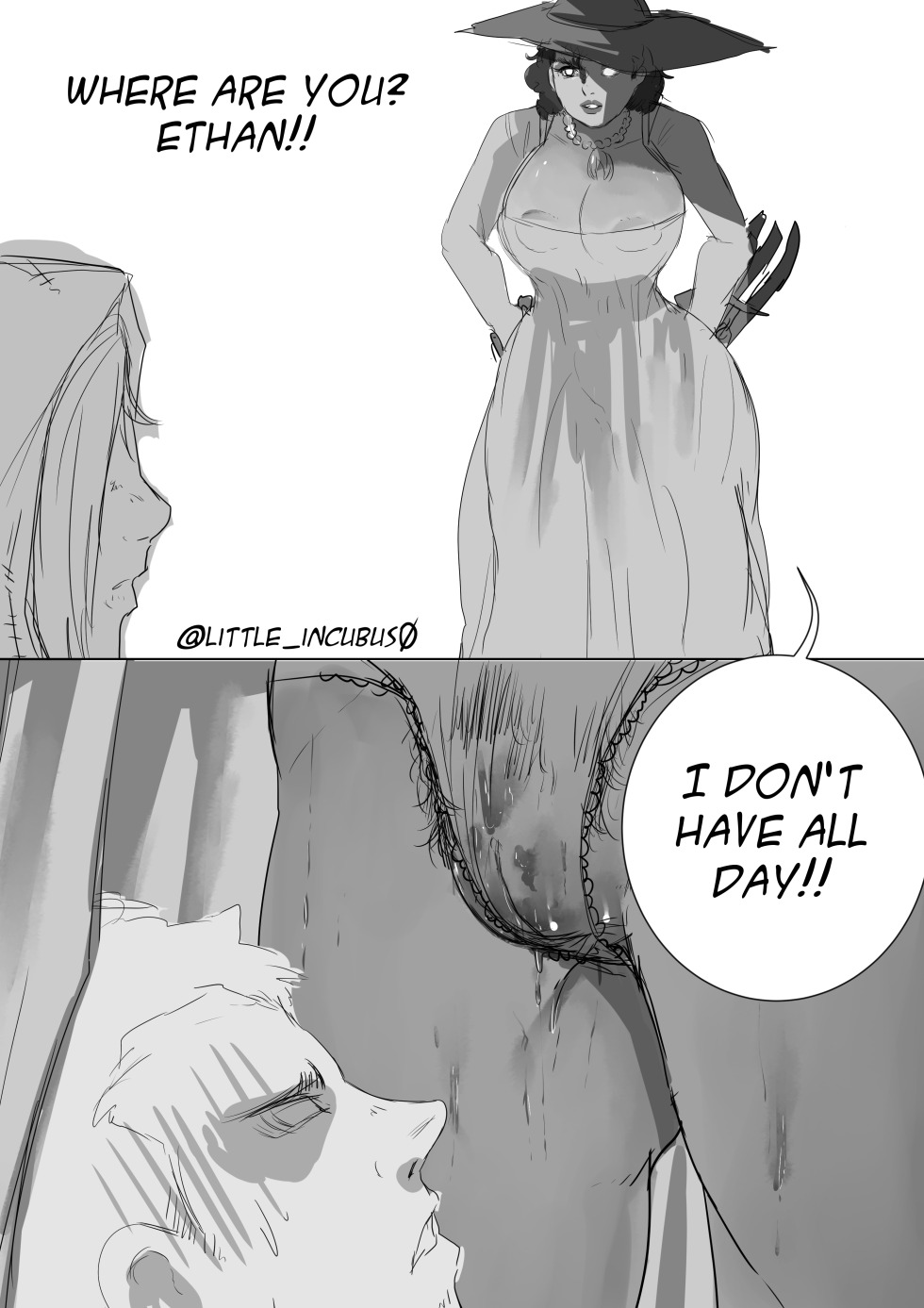 Alsina Dimitresco Resident Evil Futanari