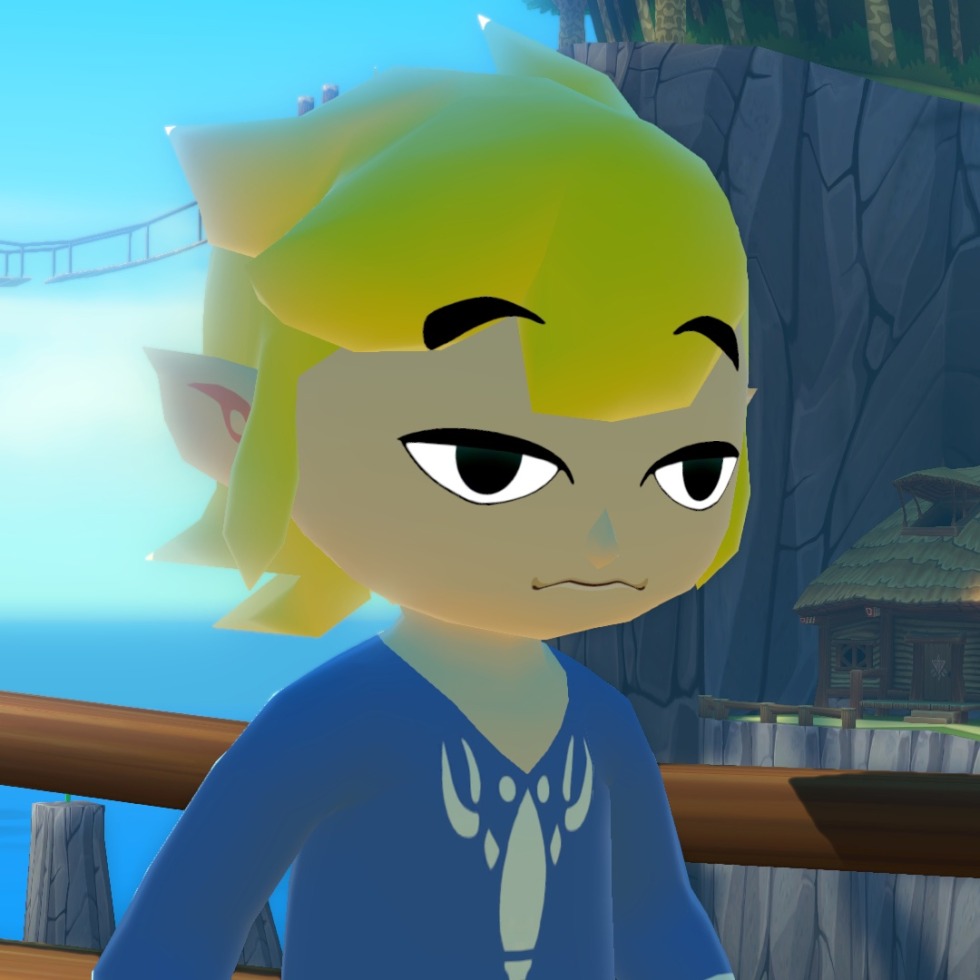 Legend of Zelda Wind Waker map