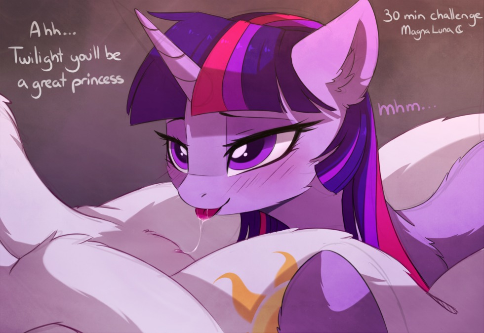 Pony Twilight and Moon Hentai