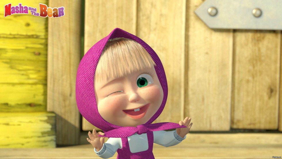 Masha and the bear new broom