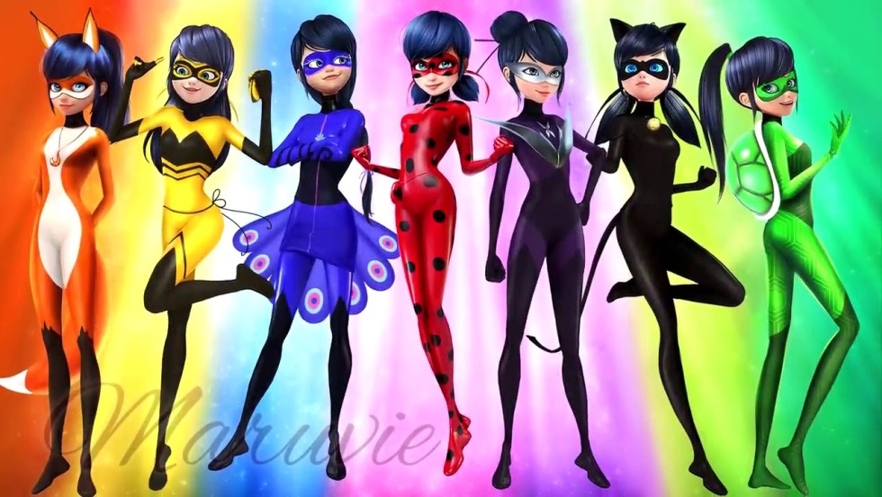 Lady Bug and cat noir awakening