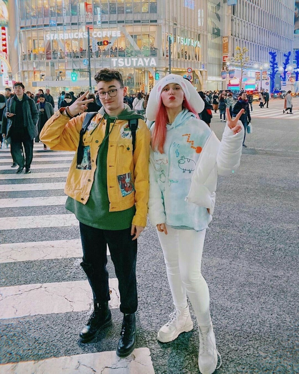 Three girlfriends in Japan Brian Maps