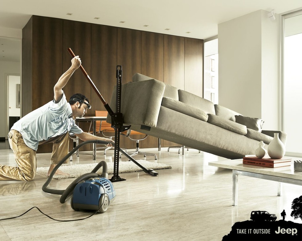 Jokes about cleaning the apartment