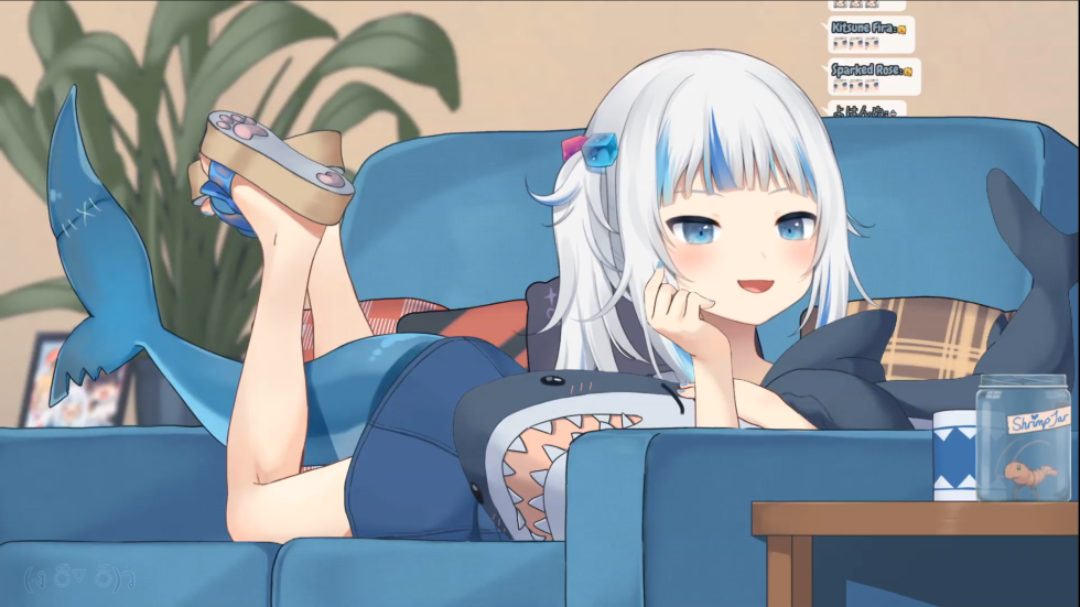 Gawr Guru Anime Shark Hololive Hentai