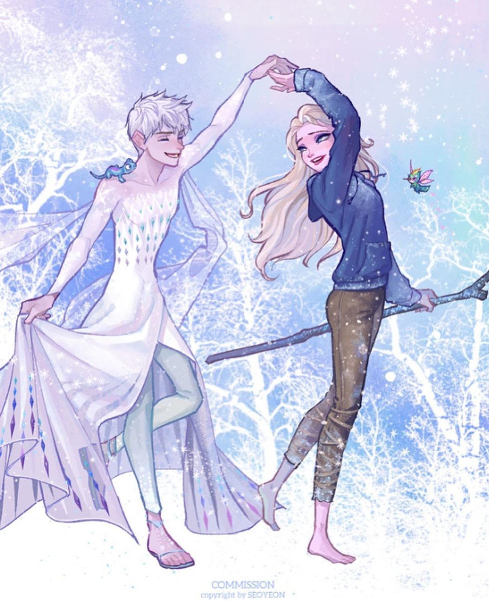 Keepers of Dreams of Ice Jack and Elsa
