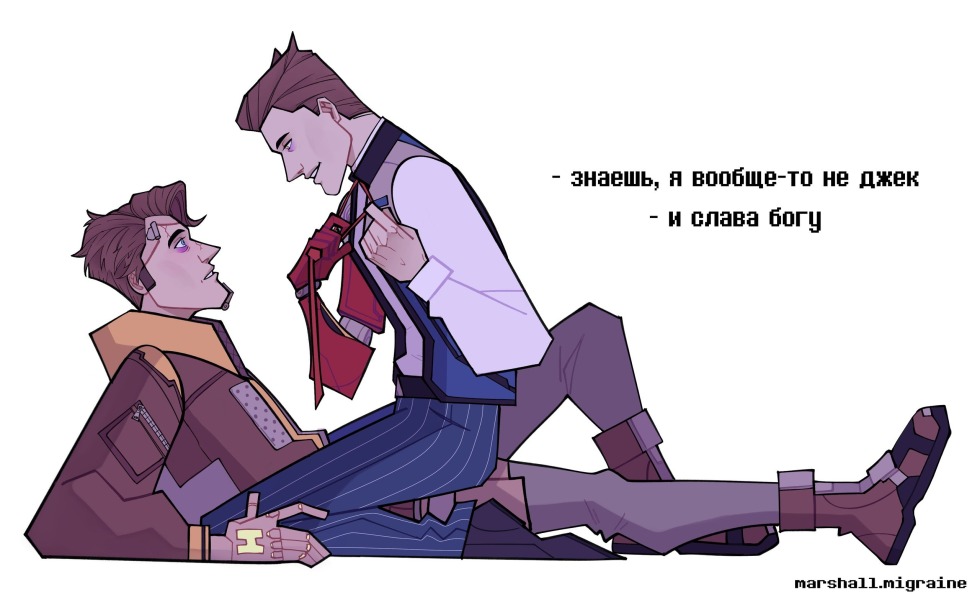 Handsome Jack and Timothy