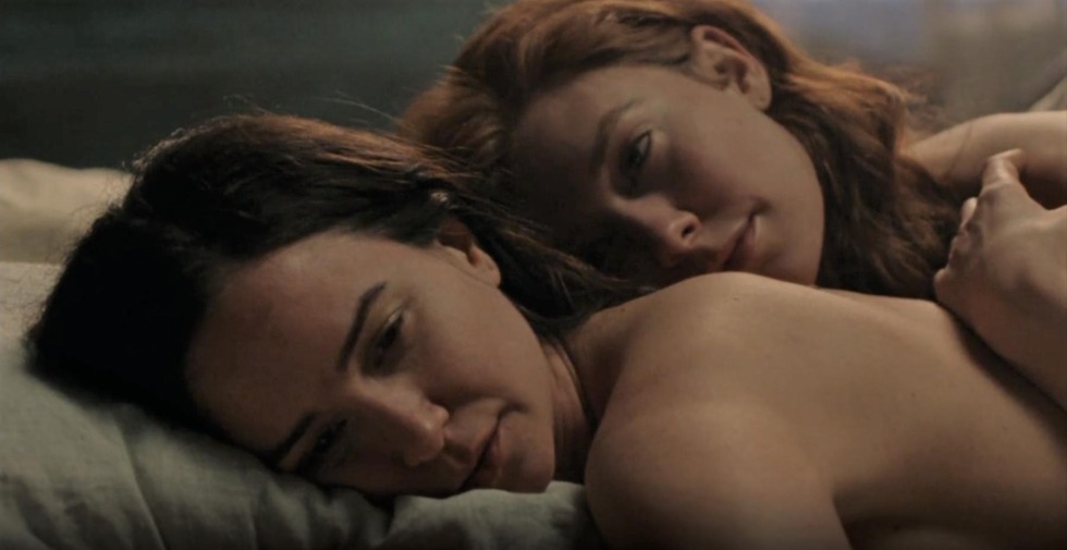 Vanessa Kirby and Katherine Waterston