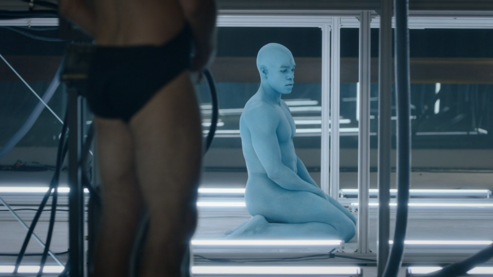 Dr. Manhattan Yaoi Hentai