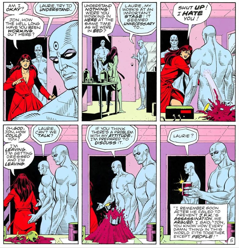 Living Tribunal VS Dr. Manhattan