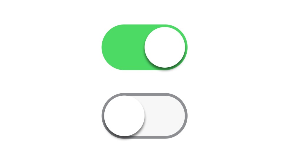 IOS slider