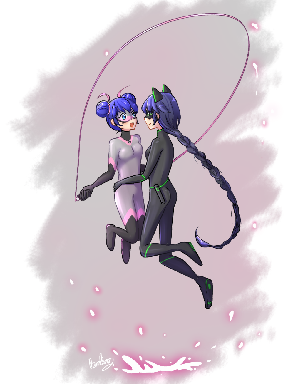 Multimaus and Lady Noir