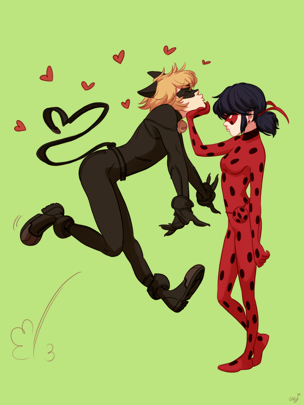 Lady Bug and Edrian Love