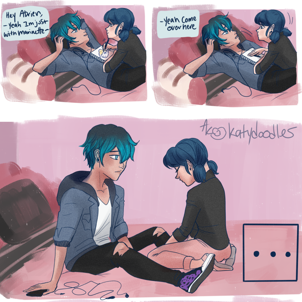 Marinette Luke and Adrian 18