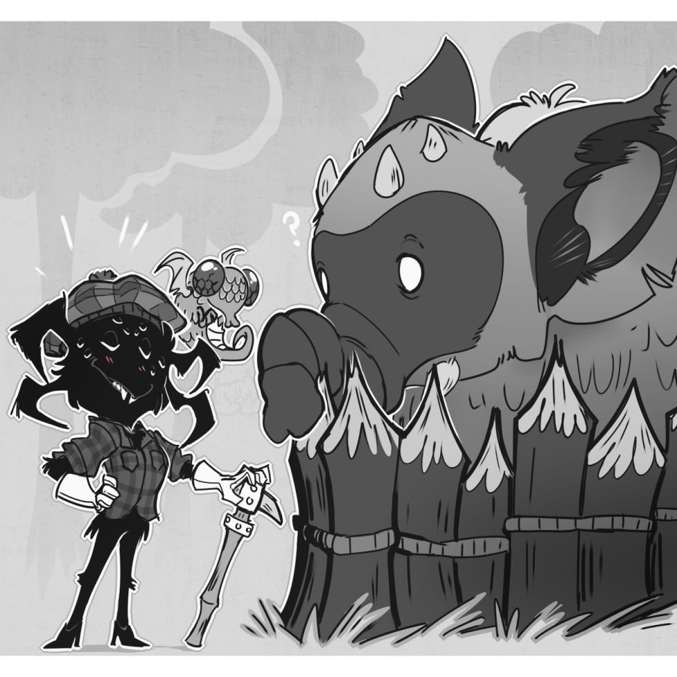 DON'T Starve Webber Comics