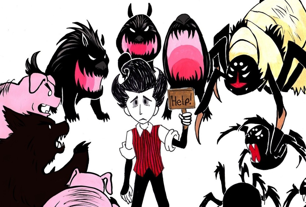 Don't Starve Wilson and Webber