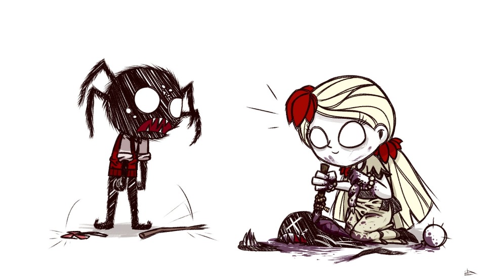 Donmet Starve Wortox Art