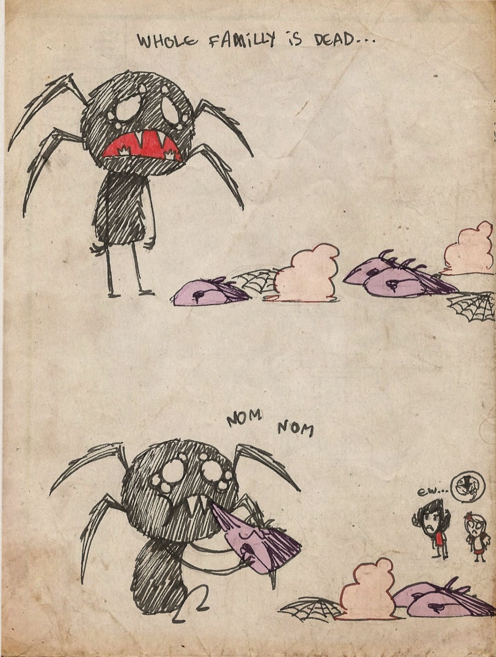 DON'T Starve Spider Art