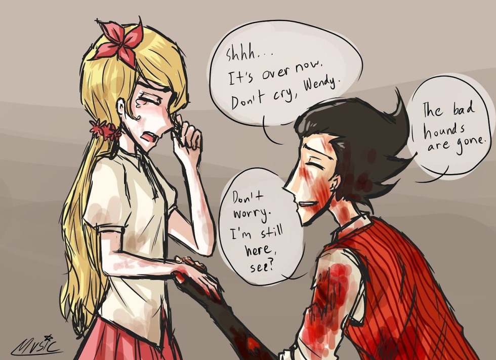 Wilson Don't Starve X Wendy