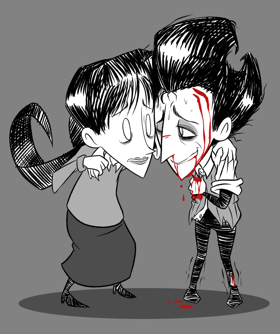 Don't Starve Wilson and Willou