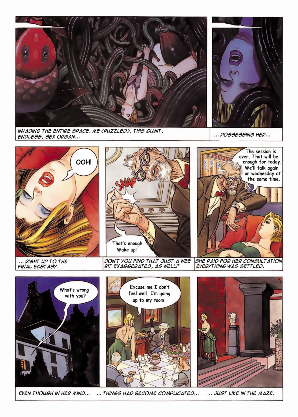 All dogs fall into paradise Charlie and Sasha