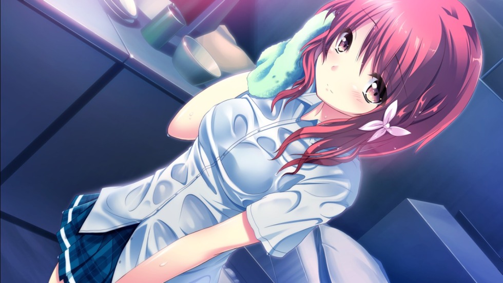 Kisses with a tongue in bed